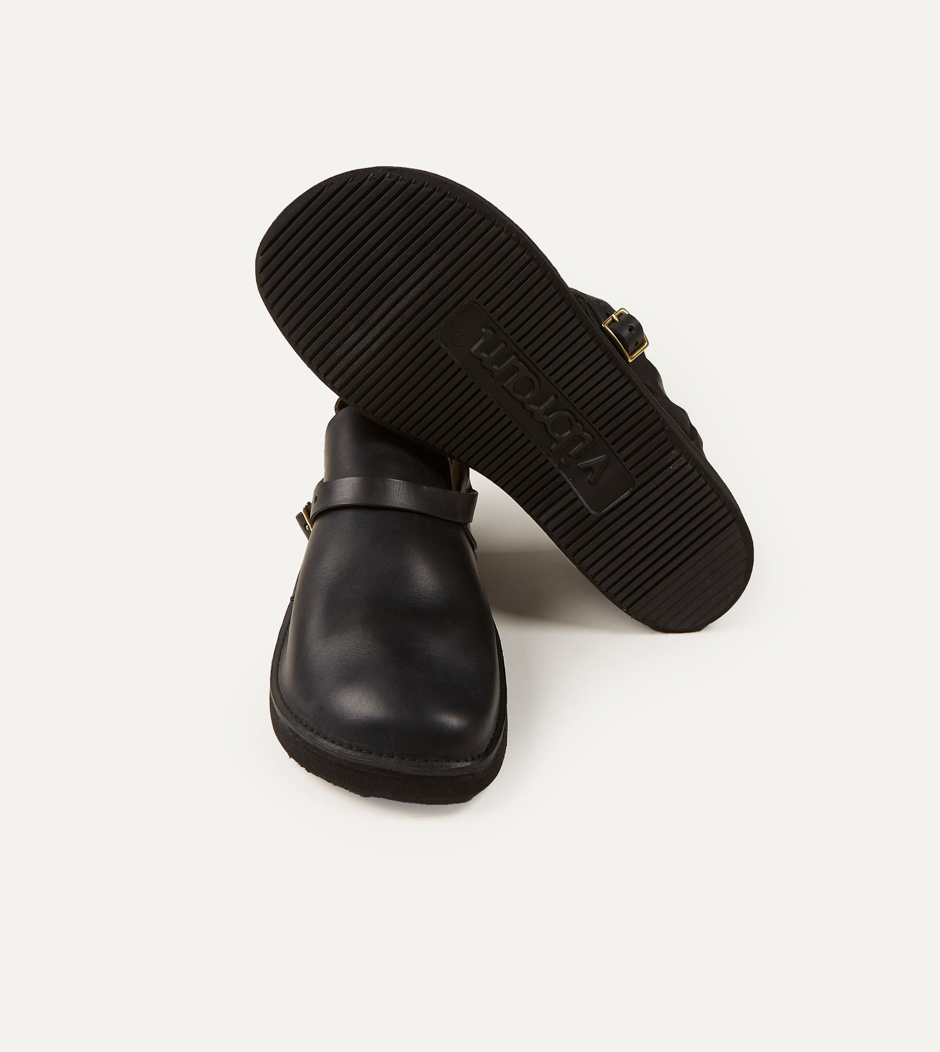 Aurora for Drake's Middle English Black Full Grain Leather Shoe 