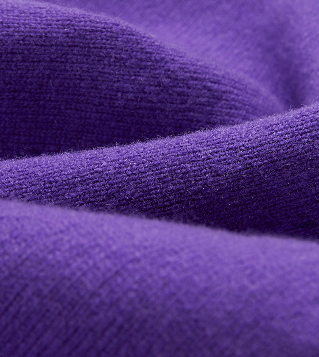 Purple Lambswool Sleeveless Cardigan – Drakes